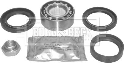 Borg & Beck BWK108 - Kit de roulements de roue cwaw.fr