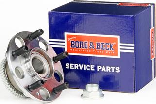 Borg & Beck BWK1106 - Kit de roulements de roue cwaw.fr