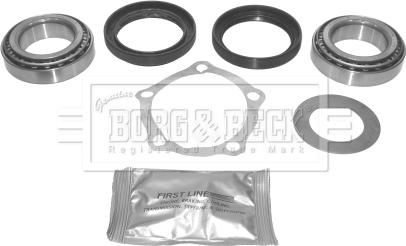 Borg & Beck BWK138 - Kit de roulements de roue cwaw.fr