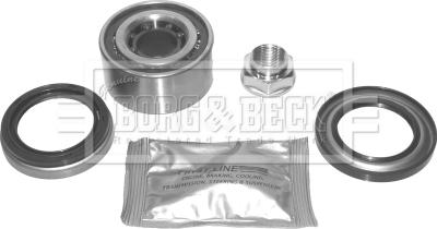 Borg & Beck BWK359 - Kit de roulements de roue cwaw.fr