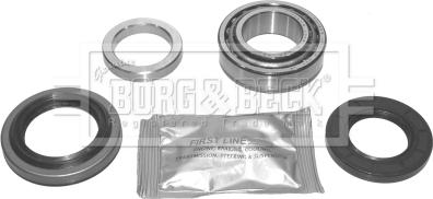 Borg & Beck BWK207 - Kit de roulements de roue cwaw.fr