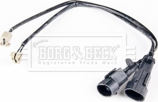 Borg & Beck BWL3052 - Contact d'avertissement, usure des plaquettes de frein cwaw.fr