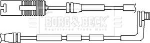 Borg & Beck BWL3083 - Contact d'avertissement, usure des plaquettes de frein cwaw.fr