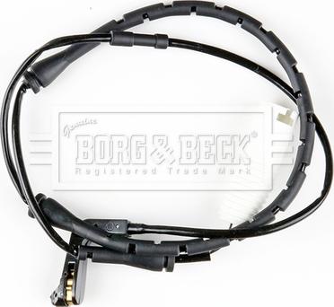 Borg & Beck BWL3029 - Contact d'avertissement, usure des plaquettes de frein cwaw.fr