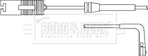 Borg & Beck BWL3079 - Contact d'avertissement, usure des plaquettes de frein cwaw.fr