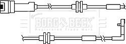 Borg & Beck BWL3077 - Contact d'avertissement, usure des plaquettes de frein cwaw.fr