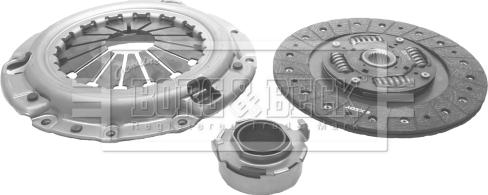 Borg & Beck HK6472 - Kit d'embrayage cwaw.fr