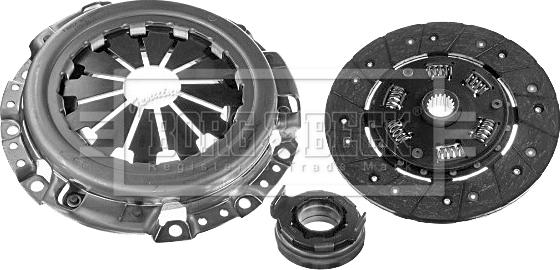 Borg & Beck HK6623 - Kit d'embrayage cwaw.fr