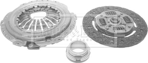 Borg & Beck HK6194 - Kit d'embrayage cwaw.fr