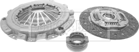 Borg & Beck HK6857 - Kit d'embrayage cwaw.fr