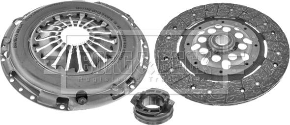 Borg & Beck HK6861 - Kit d'embrayage cwaw.fr