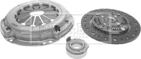 Borg & Beck HK6835 - Kit d'embrayage cwaw.fr