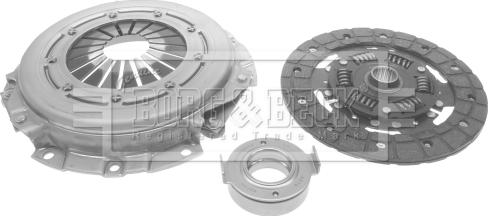 Borg & Beck HK6837 - Kit d'embrayage cwaw.fr