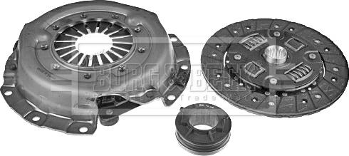 Borg & Beck HK6758 - Kit d'embrayage cwaw.fr