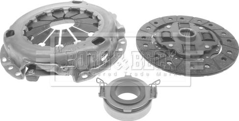 Borg & Beck HK8611 - Kit d'embrayage cwaw.fr