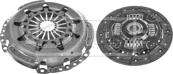 Borg & Beck HK2498 - Kit d'embrayage cwaw.fr