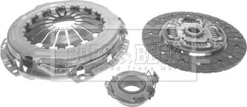 Borg & Beck HK2466 - Kit d'embrayage cwaw.fr