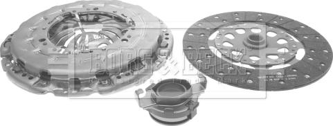 Borg & Beck HK2471 - Kit d'embrayage cwaw.fr