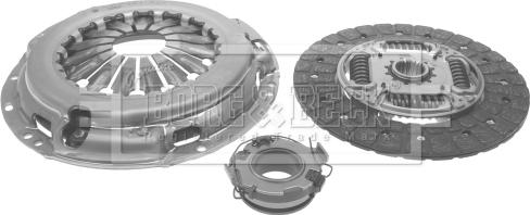 Borg & Beck HK2505 - Kit d'embrayage cwaw.fr