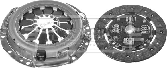 Borg & Beck HK2582 - Kit d'embrayage cwaw.fr