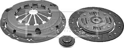 Borg & Beck HK2633 - Kit d'embrayage cwaw.fr