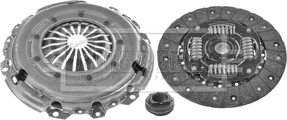 Borg & Beck HK2057 - Kit d'embrayage cwaw.fr