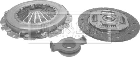 Borg & Beck HK2085 - Kit d'embrayage cwaw.fr