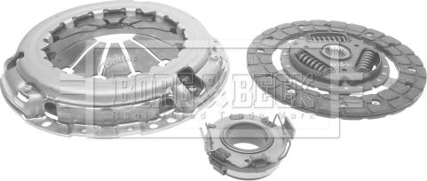 Borg & Beck HK2158 - Kit d'embrayage cwaw.fr