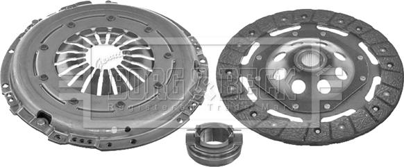 Borg & Beck HK2119 - Kit d'embrayage cwaw.fr