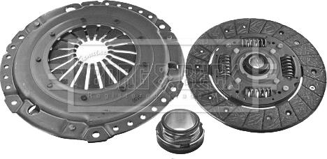 Borg & Beck HK2116 - Kit d'embrayage cwaw.fr