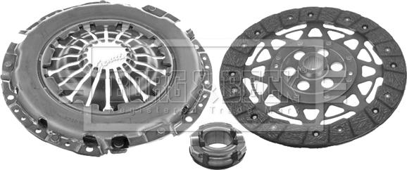 Borg & Beck HK2123 - Kit d'embrayage cwaw.fr