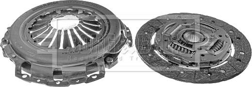 Borg & Beck HK2368 - Kit d'embrayage cwaw.fr