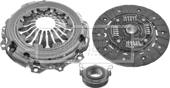 Borg & Beck HK2318 - Kit d'embrayage cwaw.fr