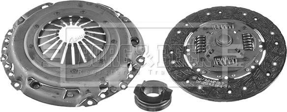 Borg & Beck HK2313 - Kit d'embrayage cwaw.fr