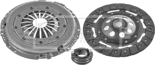 Borg & Beck HK2765 - Kit d'embrayage cwaw.fr