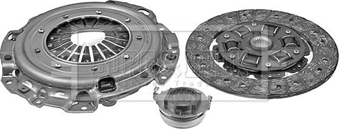 Borg & Beck HK2762 - Kit d'embrayage cwaw.fr