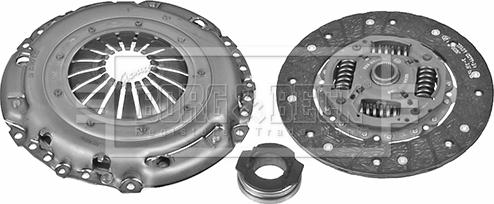 Borg & Beck HK2701 - Kit d'embrayage cwaw.fr