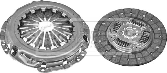 Borg & Beck HK2726 - Kit d'embrayage cwaw.fr