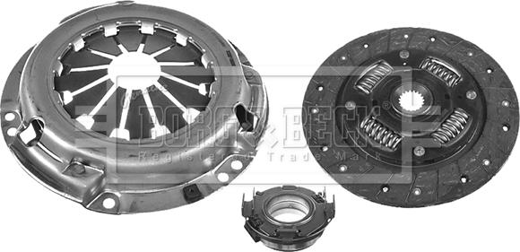 Borg & Beck HK7468 - Kit d'embrayage cwaw.fr