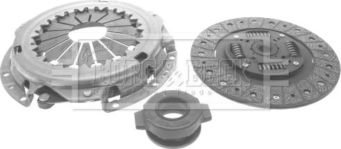 Borg & Beck HK7546 - Kit d'embrayage cwaw.fr