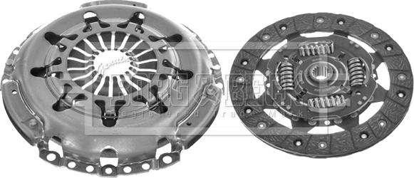 Borg & Beck HK7844 - Kit d'embrayage cwaw.fr