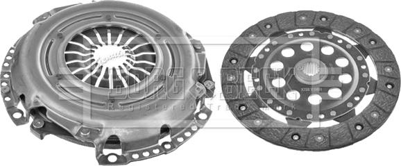 Borg & Beck HK7845 - Kit d'embrayage cwaw.fr