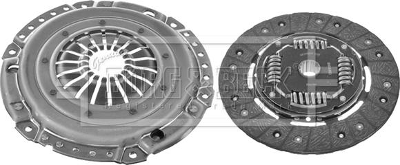 Borg & Beck HK7865 - Kit d'embrayage cwaw.fr