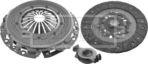 Borg & Beck HK7830 - Kit d'embrayage cwaw.fr