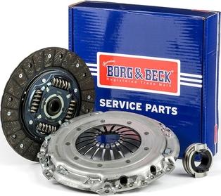 Borg & Beck HKR1000 - Kit d'embrayage cwaw.fr