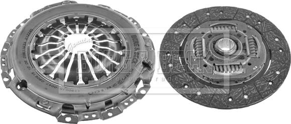 Borg & Beck HKR1003 - Kit d'embrayage cwaw.fr