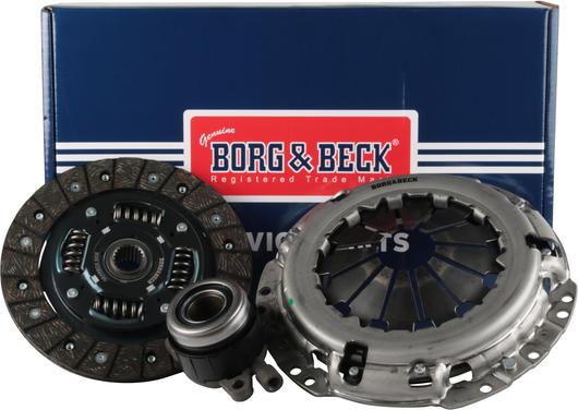 Borg & Beck HKT1458 - Kit d'embrayage cwaw.fr