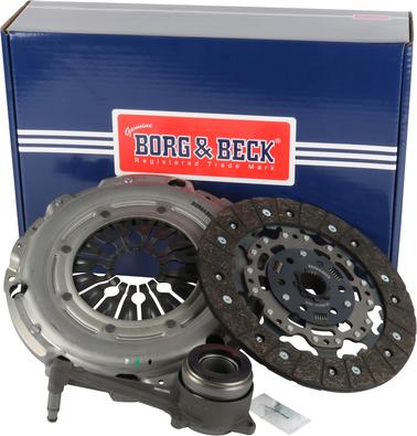 Borg & Beck HKT1615 - Kit d'embrayage cwaw.fr