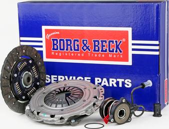 Borg & Beck HKT1060 - Kit d'embrayage cwaw.fr