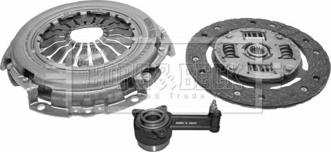 Borg & Beck HKT1000 - Kit d'embrayage cwaw.fr